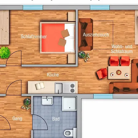 דירה Typ Iii By Interhome *